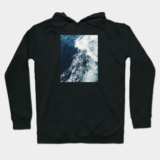 Deep Blue - Ocean Waves Hoodie